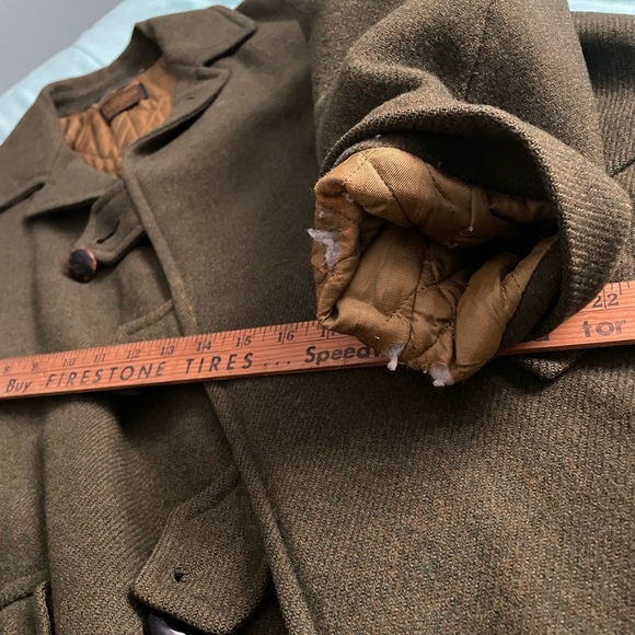 Pendleton vintage mackinaw wool coat. Great condition, some flaws. - Picture 3 of 3